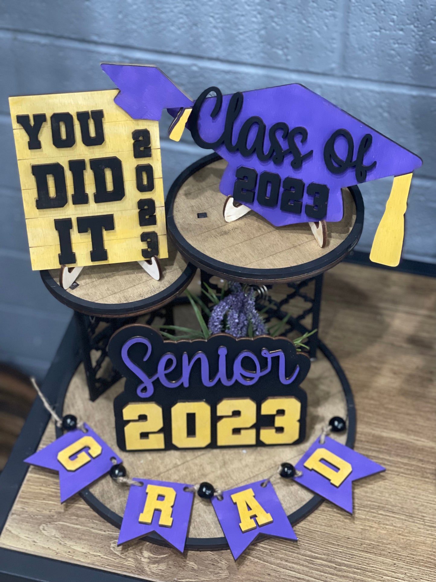 Graduation 2023 Tier Tray Set