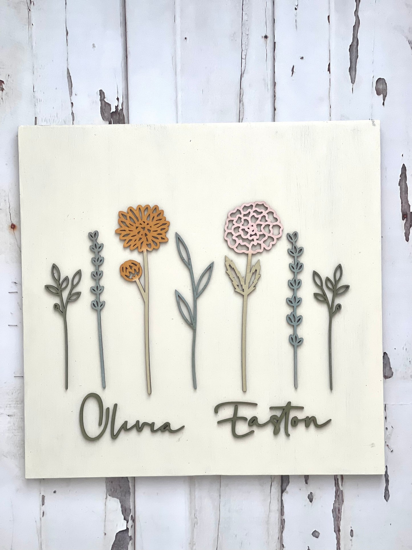 Birth Flower Sign