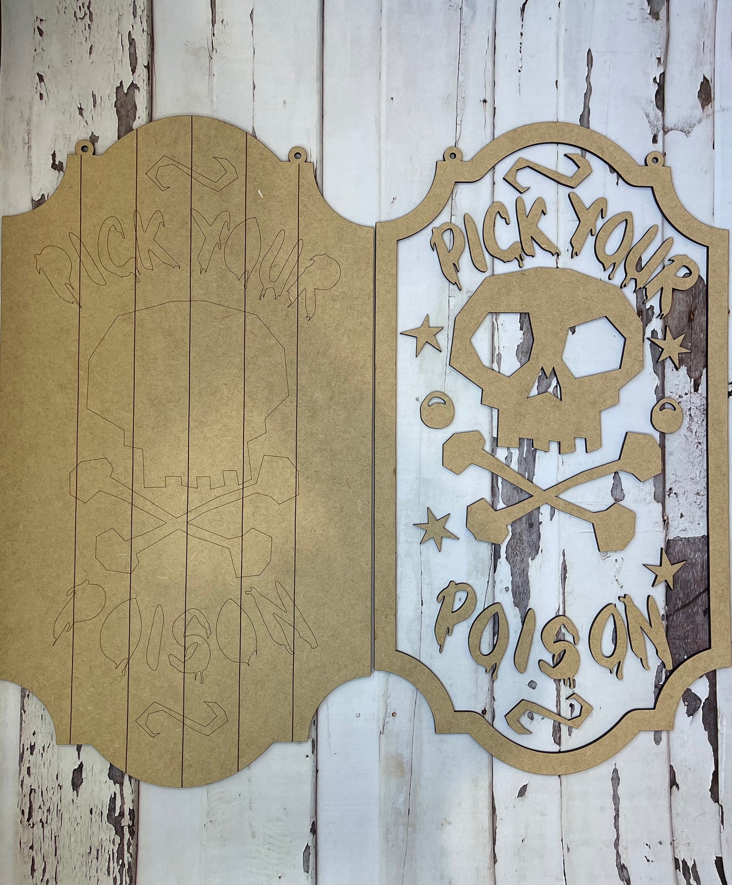Pick Your Poison Sign