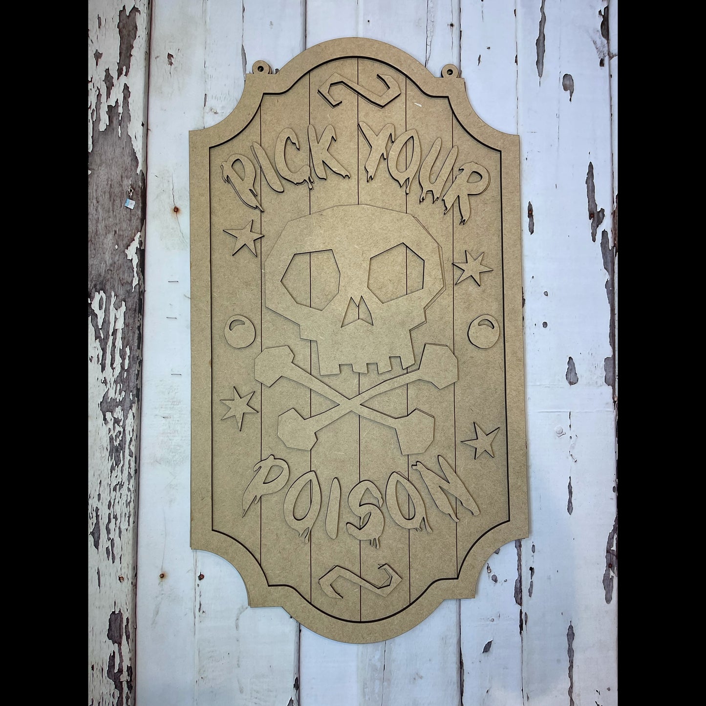 Pick Your Poison Sign