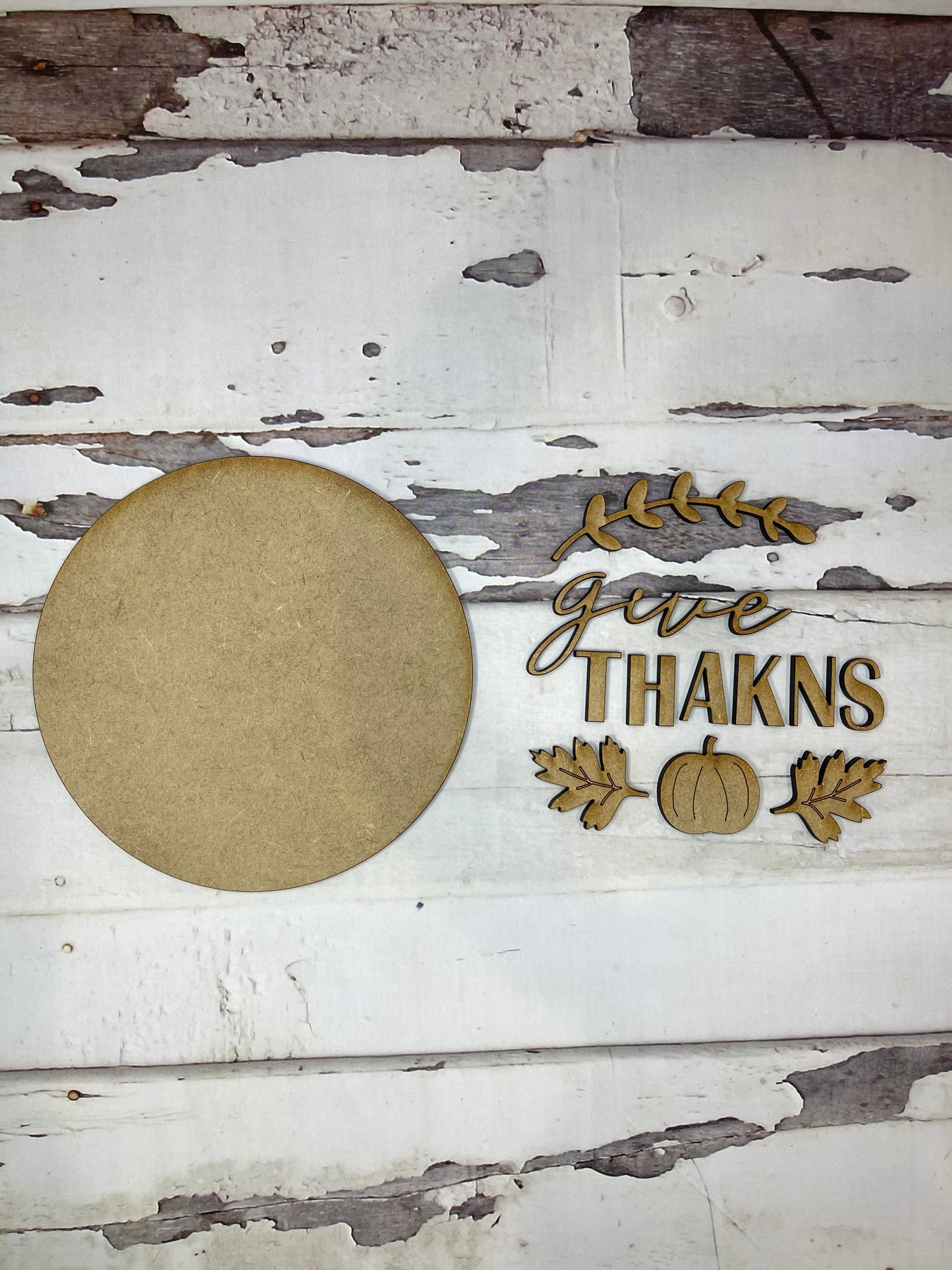 Give Thanks Interchangeable Insert