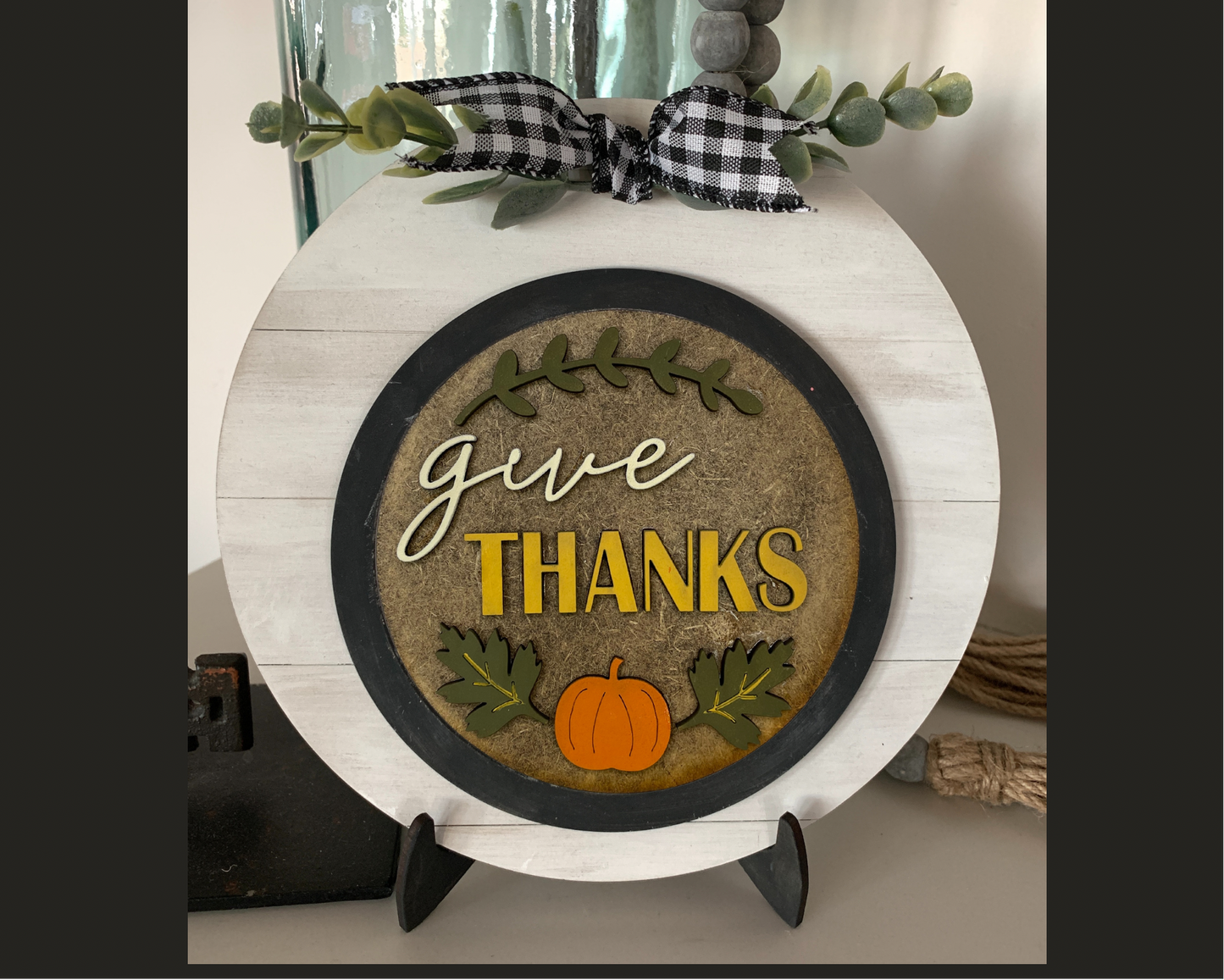 Give Thanks Interchangeable Insert