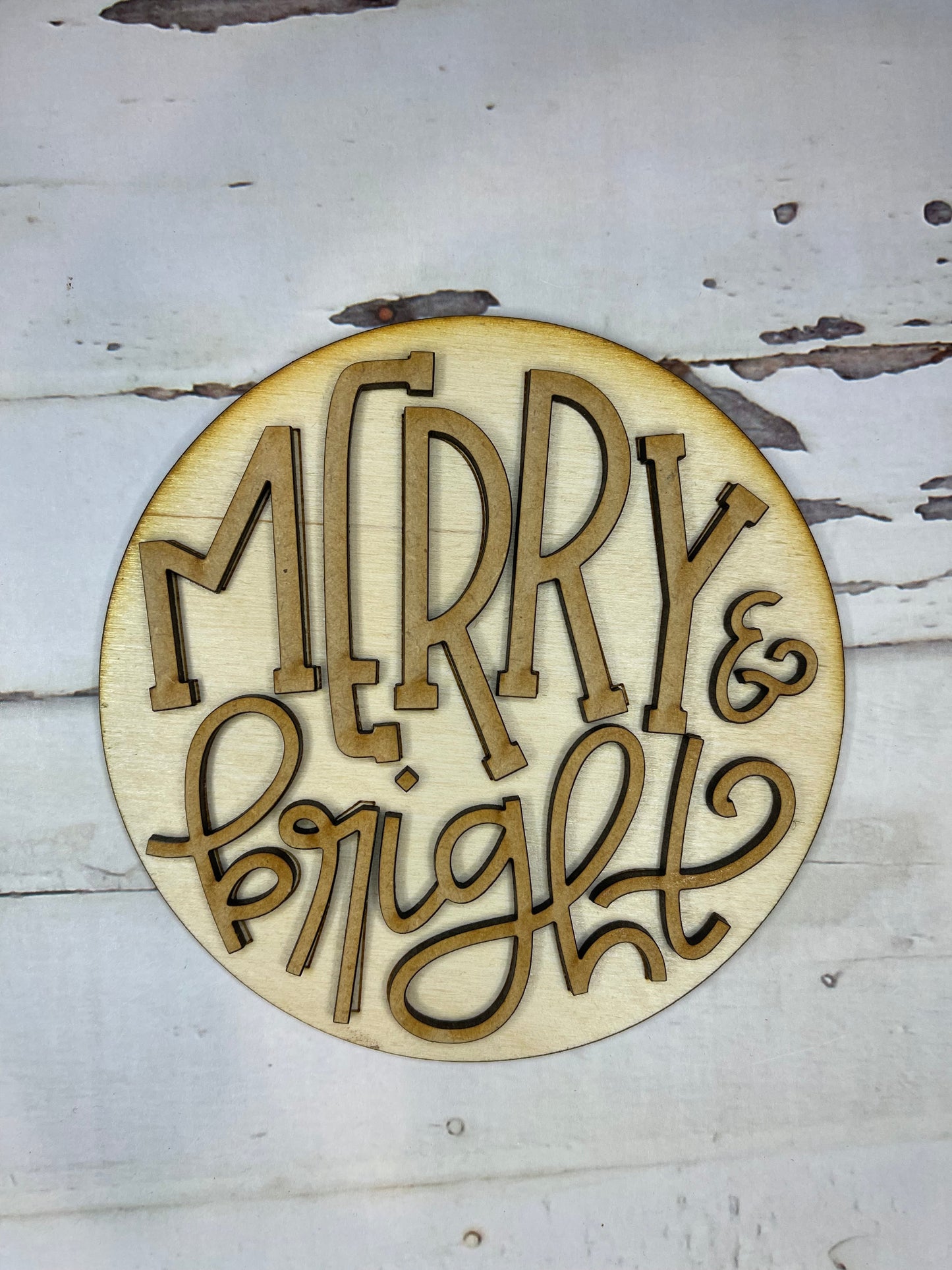 Merry & Bright Interchangeable Insert