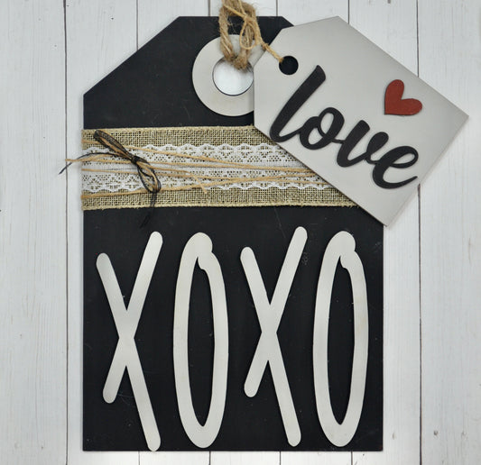 XOXO Tag &  Small Love Tag