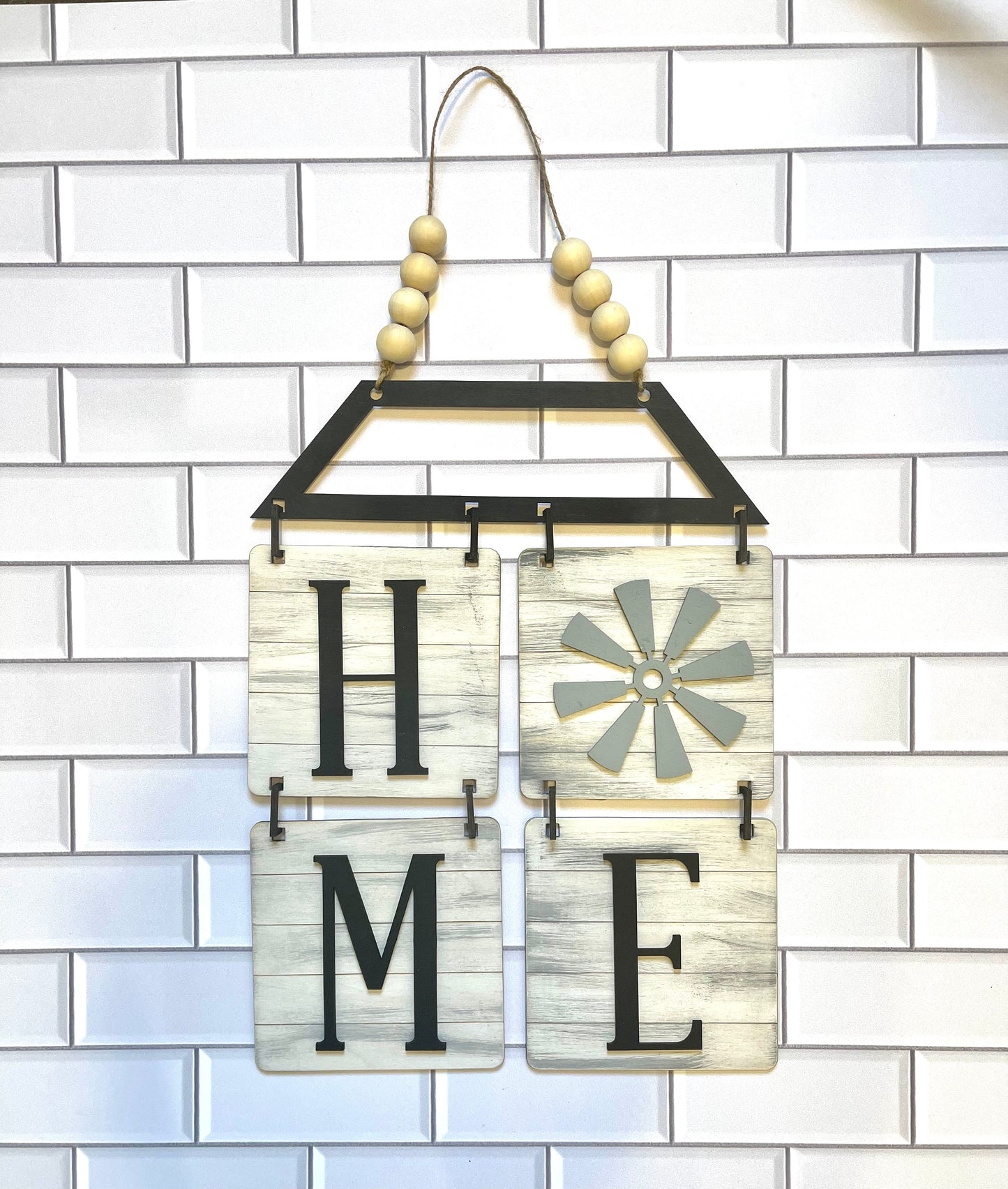Farmhouse "HOME" Wall Hanging
