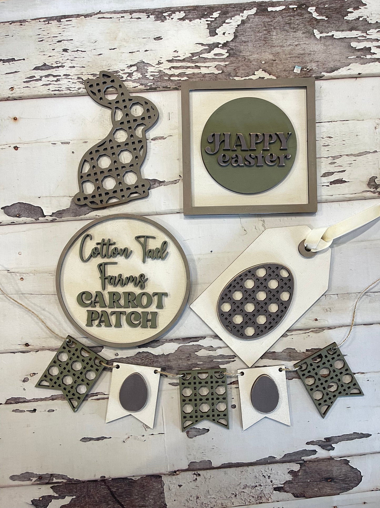 Easter Tier Tray Set