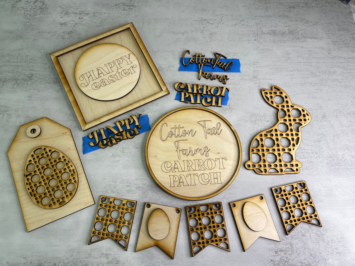 Easter Tier Tray Set