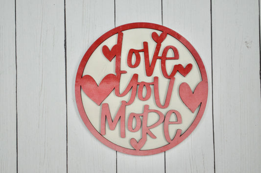 Love You More Interchangeable Insert