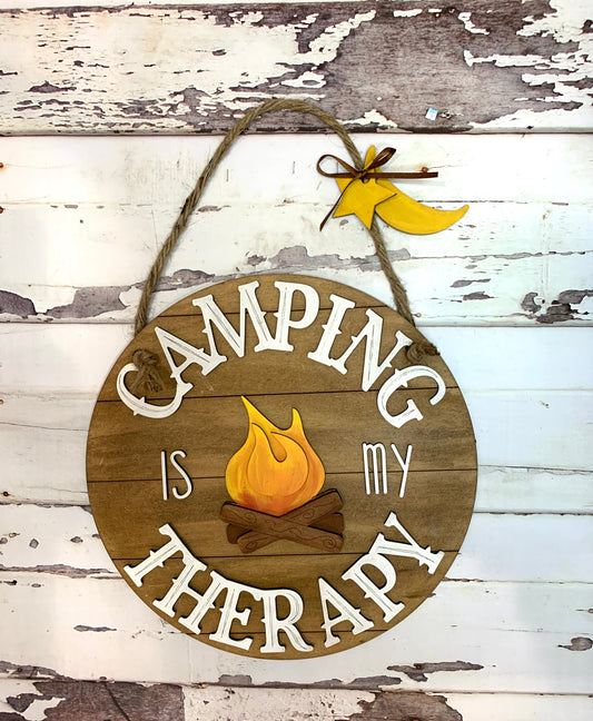 Camping Is My Therapy