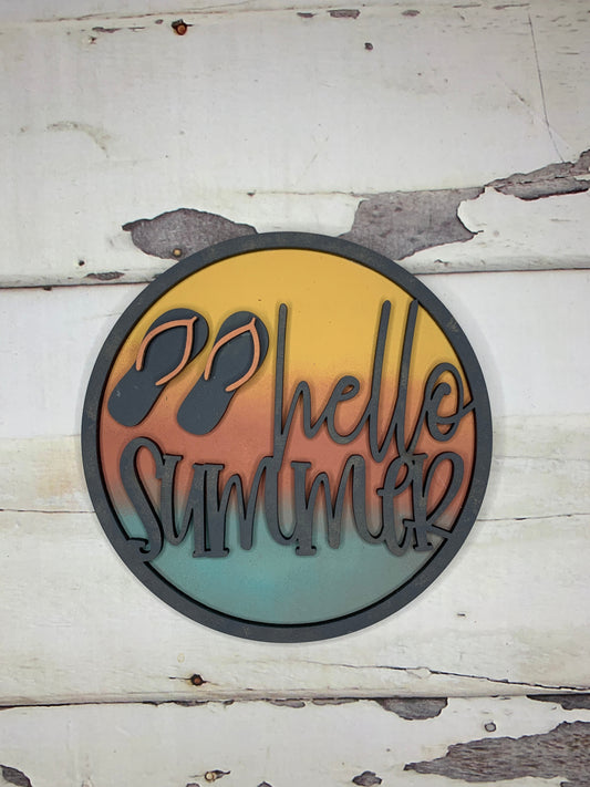 Hello Summer Interchangeable Insert