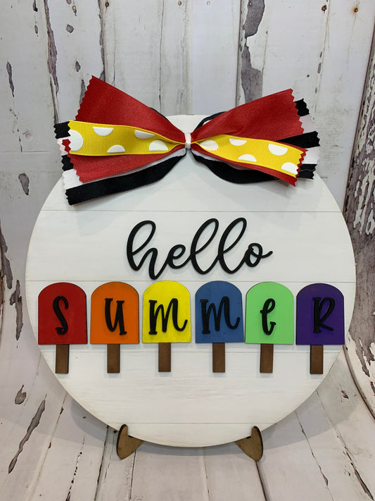 Hello Summer Sign