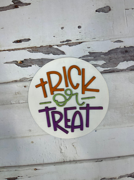 Trick -or- Treat Interchangeable Insert